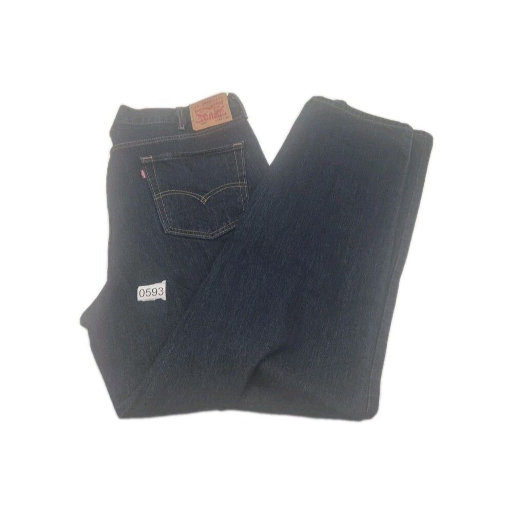 Levi's 550 Mens 42x34 (Measures 41x33.75) Relaxed Tapered Jeans Excellent